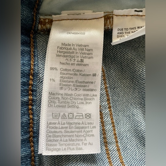 NWT Madewell Kick Out Mid Rise Blue Jeans Ankle Length Size 32 - Picture 6 of 15